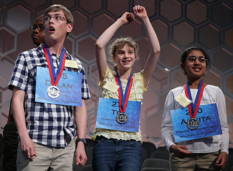 Illustration for article titled Adorable Thinkfaces of the National Spelling Bee Semifinals